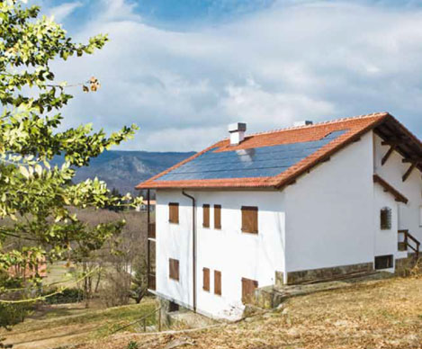 casa fotovoltaica
